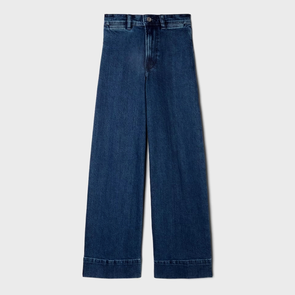 Levis Straight Leg Ribcage (Dark Mineral)